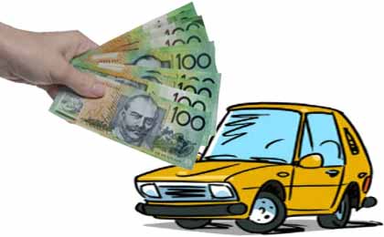 Paying cash for car in Adelaide