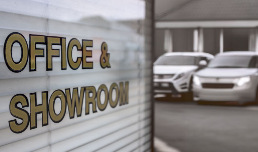 Car dealership trade-in