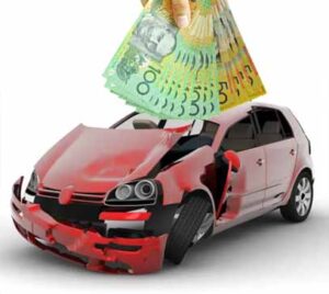 Cash for accident scrap car