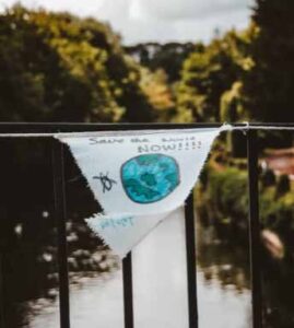 Recycle saves environment