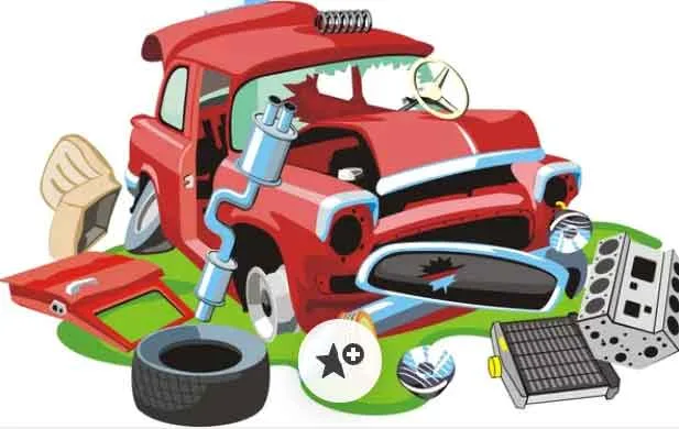 Sell old car parts